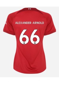 Liverpool Alexander-Arnold #66 Fotballdrakt Hjemme Klær Dame 2022-23 Korte ermer